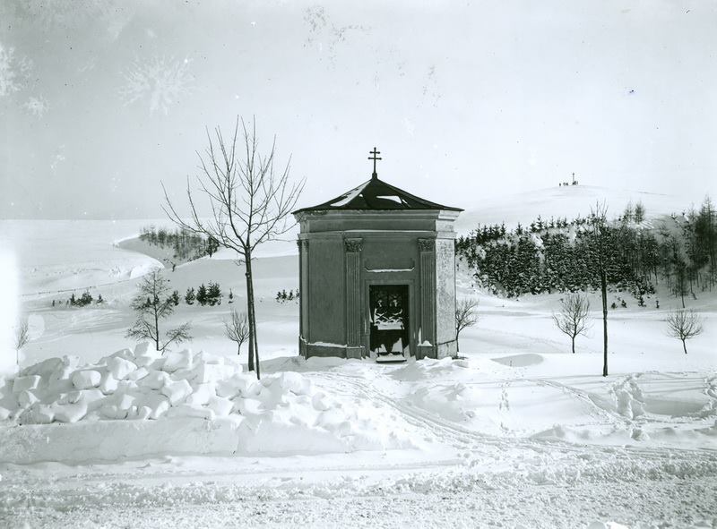 Kaple - stav z roku cca. 1890